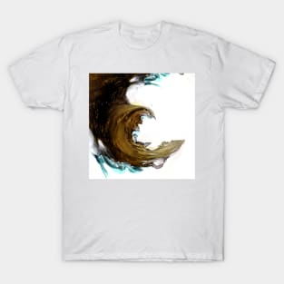 Gold Vein Wave T-Shirt